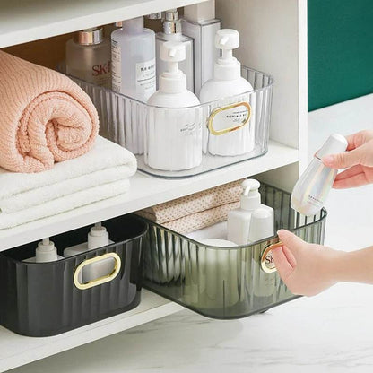 Transparent Stackable Acrylic Storage Basket - DMC Wholesale