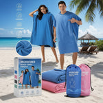 Microfiber Beach Towel Poncho