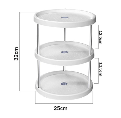 Lazy Susan Turn Table Organiser (ThreeTier)