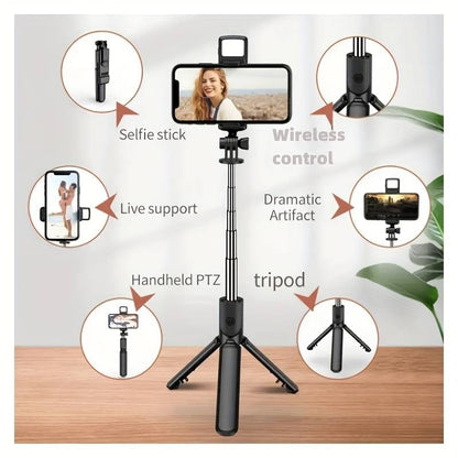 Selfie Stick Tripod With Remote