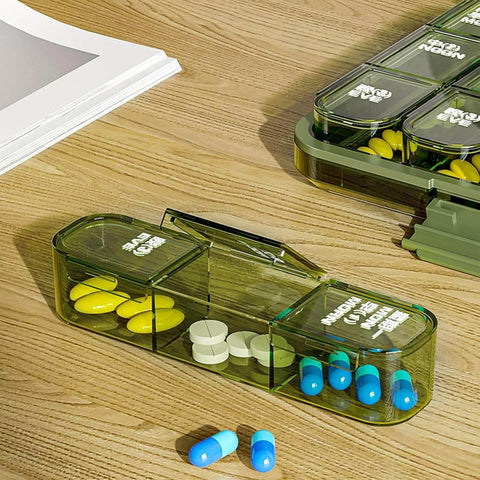 Large On The Go Capacity Pill Organiser - Alt View