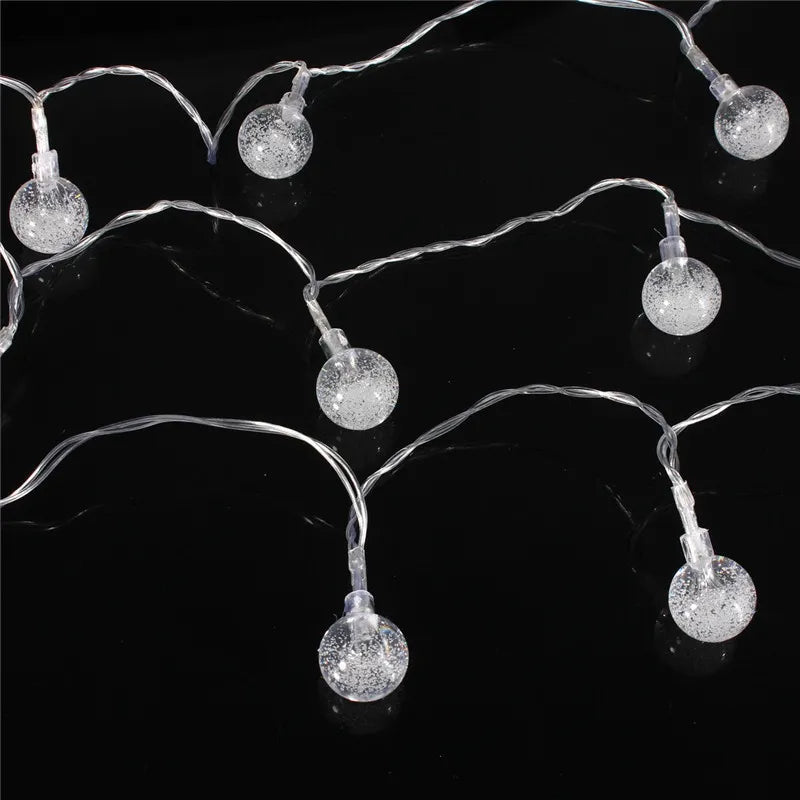 Battery Operated Tiny Balls String Lights (20L)(3M)(Yellow)