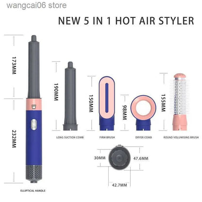 New 5in1 Hot Air Comb