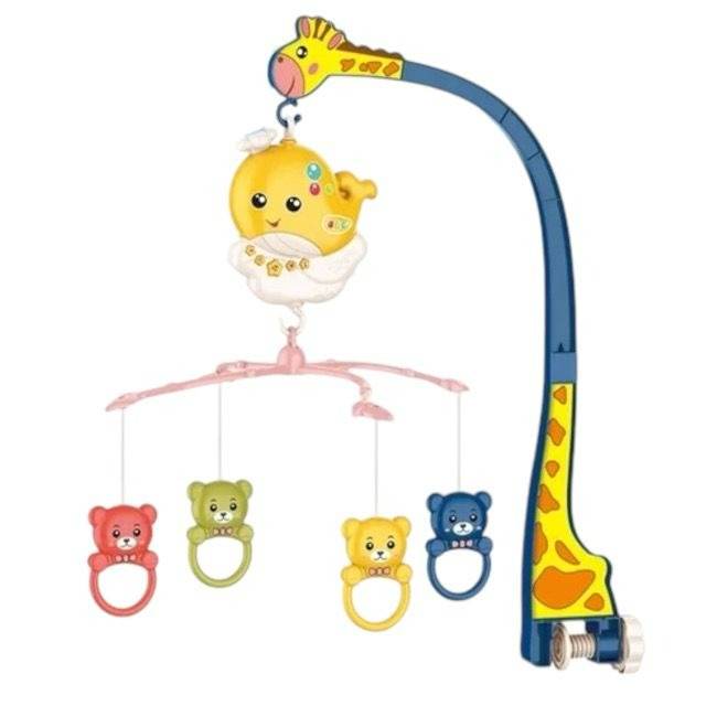 Remote Control Baby Bedside Bell Cot Mobile