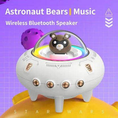 Astronaut Bear Bluetooth Speaker