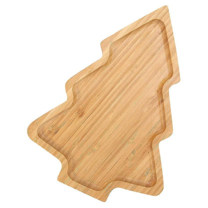 Tree Bamboo Snack Plate (28cm)