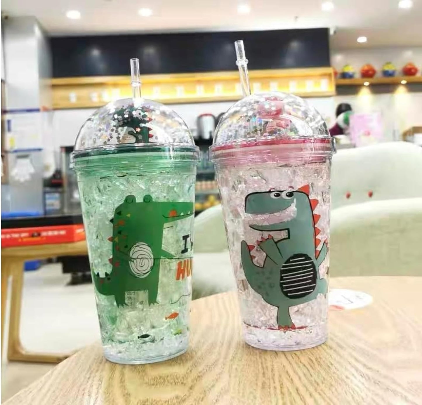 Dinosaur Travel Tumbler Cup (450ml)