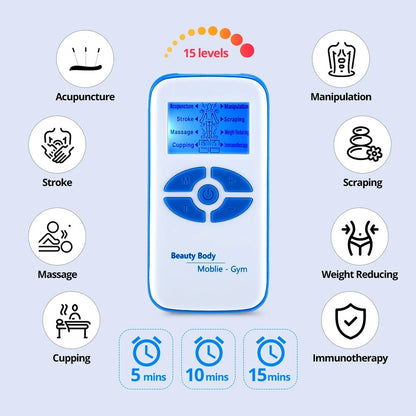 EMS Acupuncture Pulse Physiotherapy Massaging Device