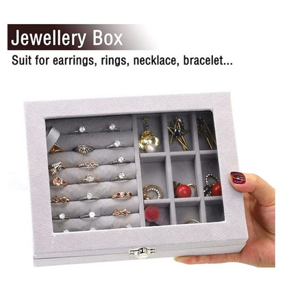 Multiple Compartments Jewellery Storage Box