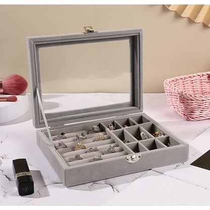 Multiple Compartments Jewellery Storage Box