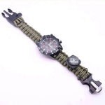 Outdoor Camping Paracord Survival Watch