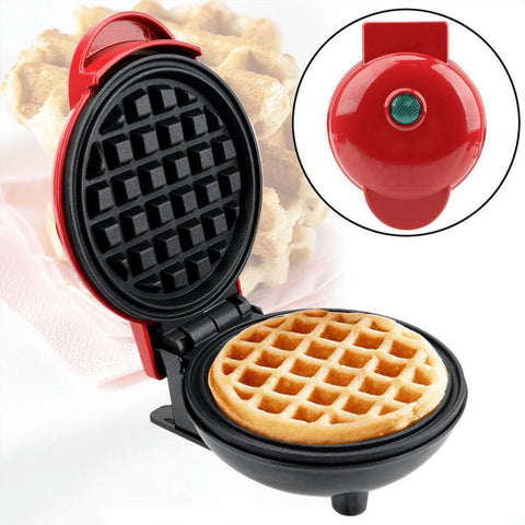Compact Non‑Stick Mini Waffle Maker - Alt View