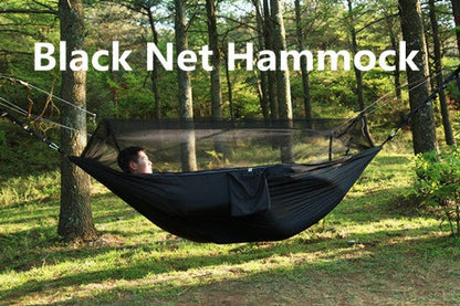 Outdoorsman's Hammock With Mosquito Net