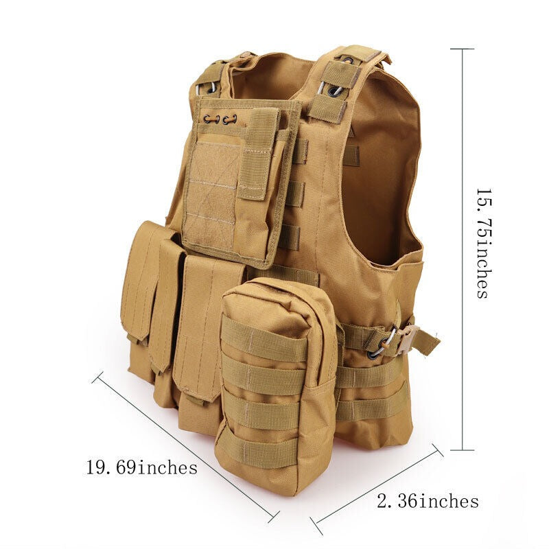 Tactical Vest and Hunting Field Battle Airsoft Waistcoat