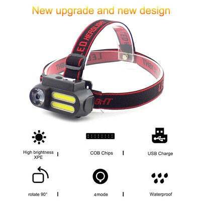 LED Multifunction USB Headlight