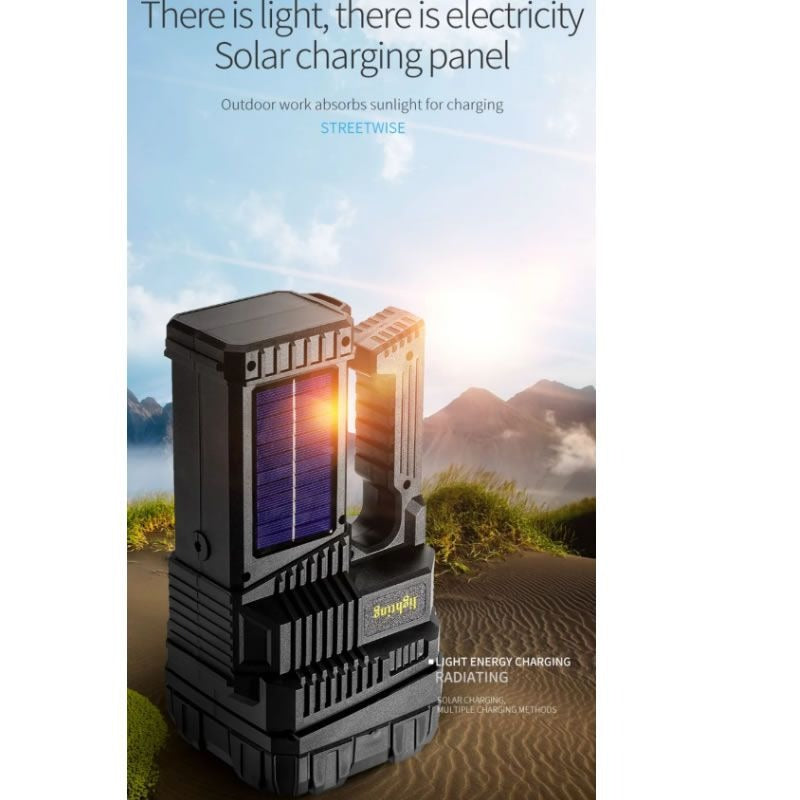 Solar Powered Rechargeable Floodlight