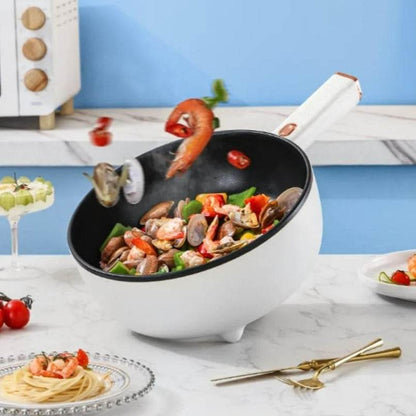 Electric Dual Power Hot Stir Fry Pan - DMC Wholesale