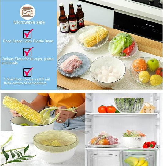 Universal Kitchen Wrap Seal Caps (Small)(100 pcs) - DMC Wholesale