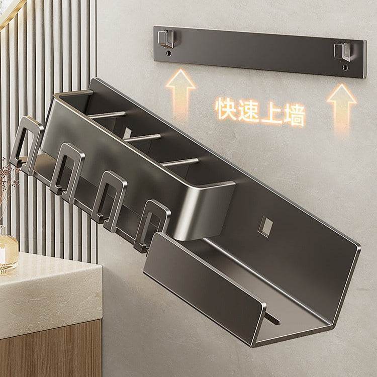 Tissue Box Wall-Mounted Bathroom Organiser (2 Compartment)