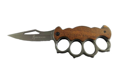 Folding Pocket Knife and Knuckle Duster