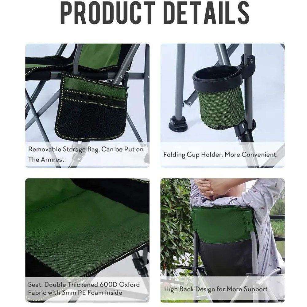 Portable Sturdy Folding Camping Chair - DMC Wholesale
