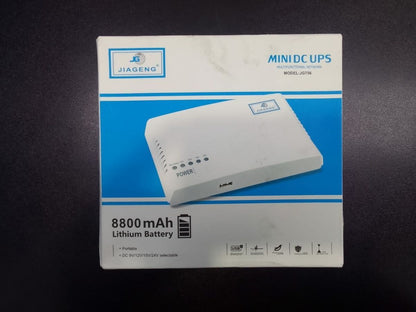 Portable Mini DC UPS 8800mAh Lithium Battery