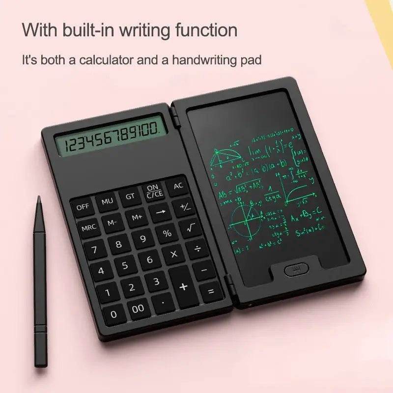 Professional Mini Smart Calculator With Writing Note Pad