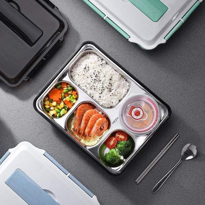 Stainless Steel Lunch Box (5 Compartment)