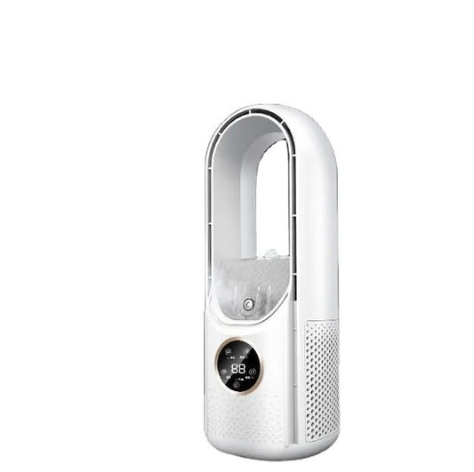Bladeless Portable Table Fan Use Silent Water Mist Spray