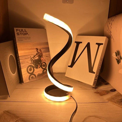 Dimmable Spiral LED Table Lamp - DMC Wholesale
