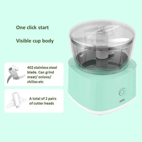 Mini Mixer Food Processor - Alt View