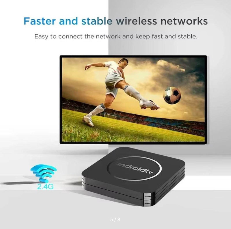 Google TV Android 14.0 Watch TV Box