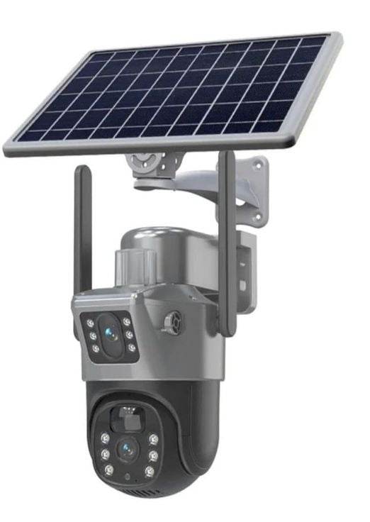 Dual Lens Solar Camera (4G)