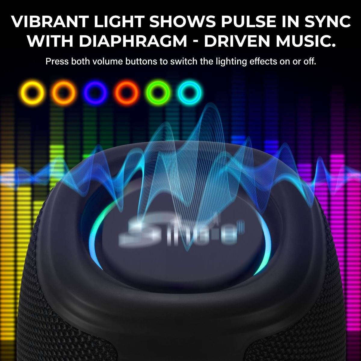 Portable Bluetooth Wireless Diaphragm Speaker - DMC Wholesale