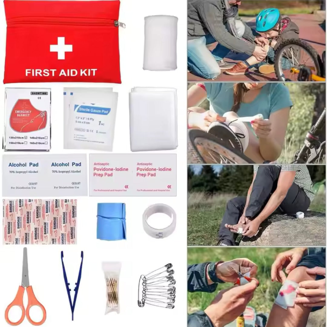 Emergency Survival Kit with First Aid