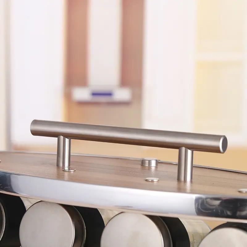 12-Jar Spice Rack with Glass Jars