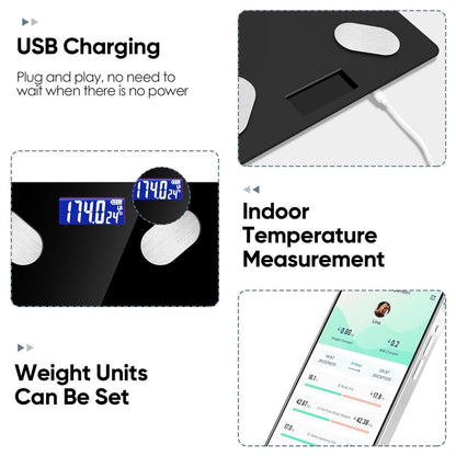 Wireless Bathroom Scale KOS-17015
