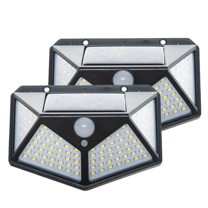 Four Direction Outdoor Solar Wall Lamp (Small)