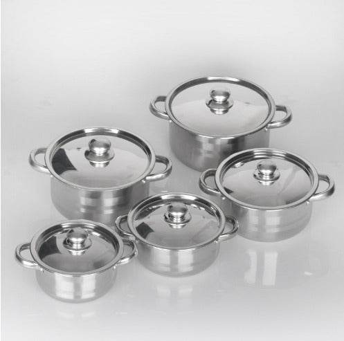 Induction Cookware Set (10 pcs) - DMC Wholesale