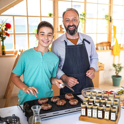 Spice Jar Containers Set (120ml)(24 pcs)