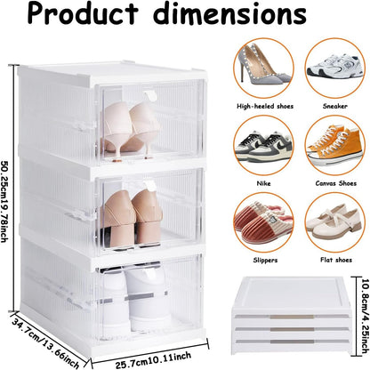 Gridspace Shoe Storage Box (3 Tier)