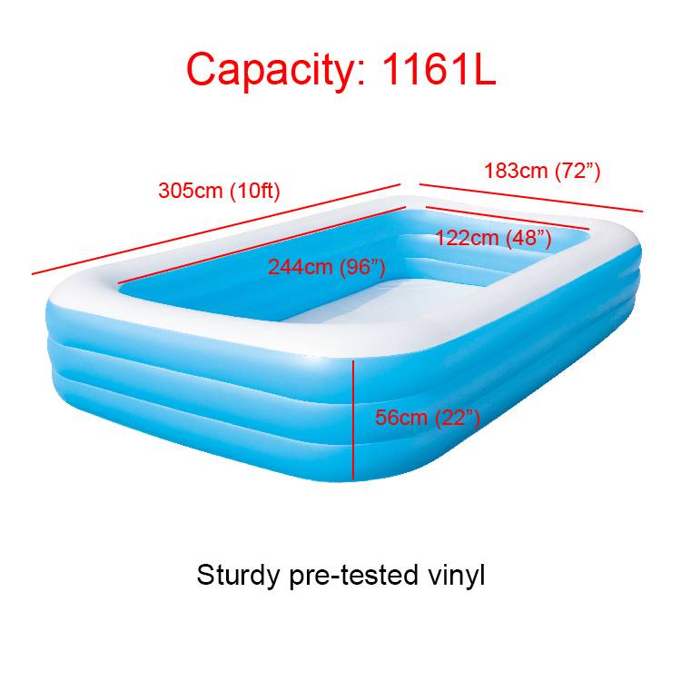 Inflatable Swimming Pool (3.05m)