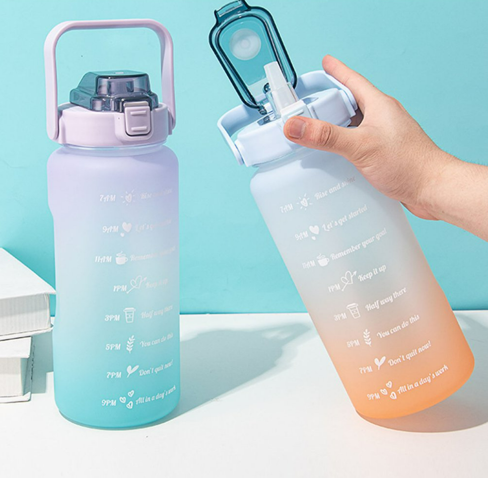 Motivational Water Bottle (2L)