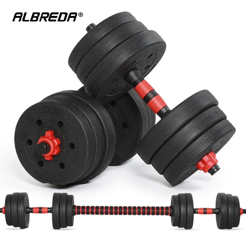 Home Gym Adjustable Dumbbell/Barbell Set (20kg)