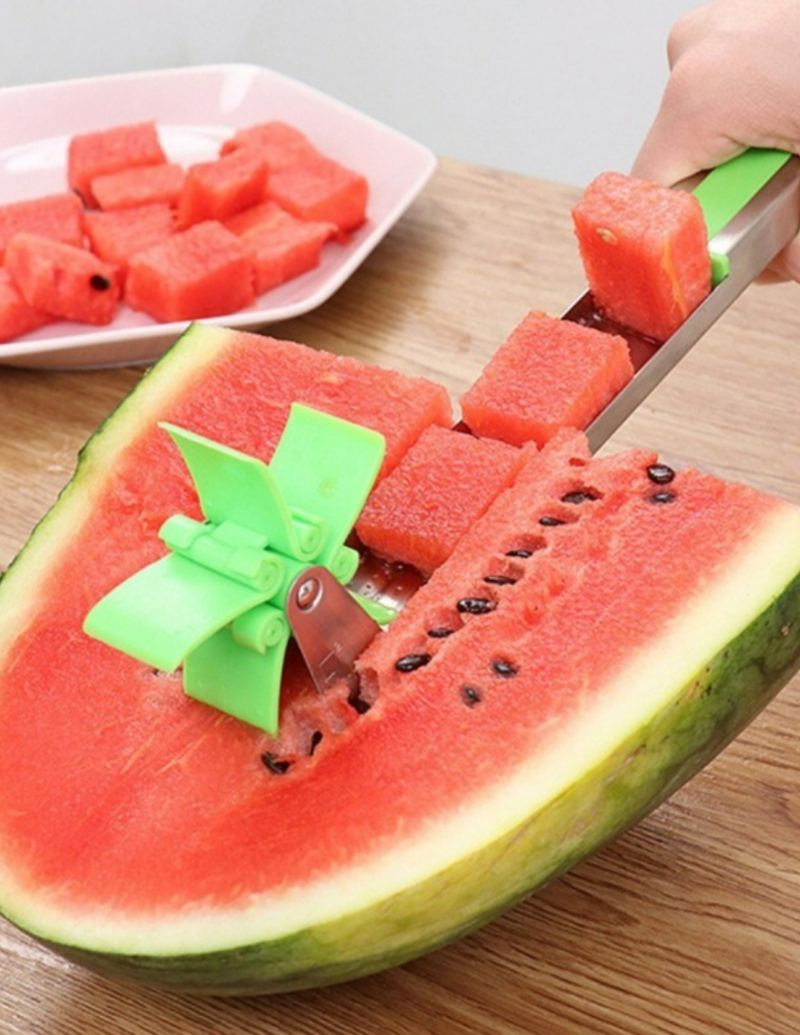 Stainless Steel Windmill Watermelon Slicer