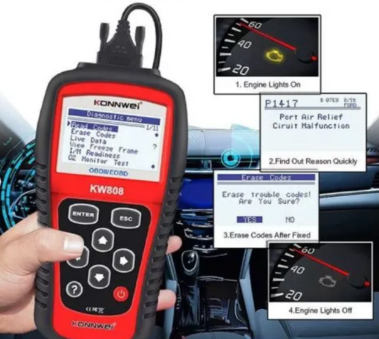 Scanner Car Code Reader Tester Diagnostic