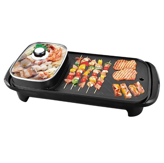 2In1 Multifunction Electric Baking Pan Grill