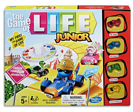 The Game of Life Junior Board Game