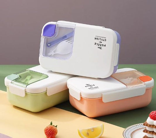 Microwaveable Lunch Box (Double Layer)