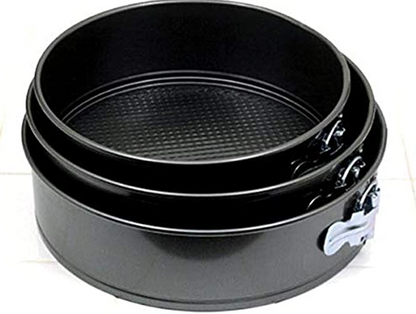 Round Cake Baking Pan (3 pcs)